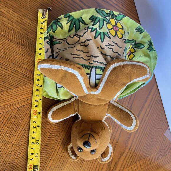 Toy Parade Wolf Bear Flip Doll Topsy Turvy Convertible 2 in 1 Rag Doll - Picture 16 of 16